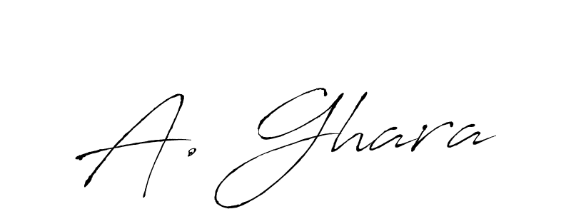 Make a short A. Ghara signature style. Manage your documents anywhere anytime using Antro_Vectra. Create and add eSignatures, submit forms, share and send files easily. A. Ghara signature style 6 images and pictures png