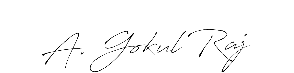 Use a signature maker to create a handwritten signature online. With this signature software, you can design (Antro_Vectra) your own signature for name A. Gokul Raj. A. Gokul Raj signature style 6 images and pictures png