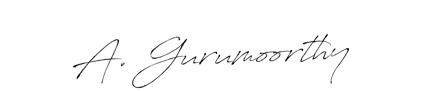 This is the best signature style for the A. Gurumoorthy name. Also you like these signature font (Antro_Vectra). Mix name signature. A. Gurumoorthy signature style 6 images and pictures png