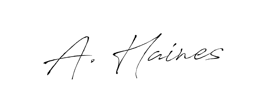 Make a beautiful signature design for name A. Haines. Use this online signature maker to create a handwritten signature for free. A. Haines signature style 6 images and pictures png
