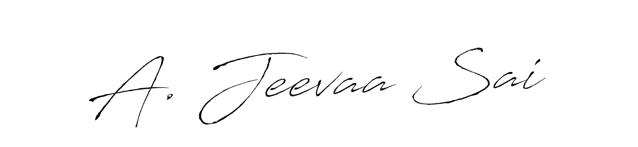 Design your own signature with our free online signature maker. With this signature software, you can create a handwritten (Antro_Vectra) signature for name A. Jeevaa Sai. A. Jeevaa Sai signature style 6 images and pictures png