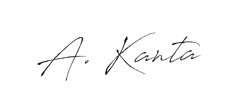 86+ A. Kanta Name Signature Style Ideas | Creative Online Autograph