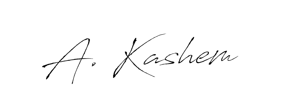 The best way (Antro_Vectra) to make a short signature is to pick only two or three words in your name. The name A. Kashem include a total of six letters. For converting this name. A. Kashem signature style 6 images and pictures png