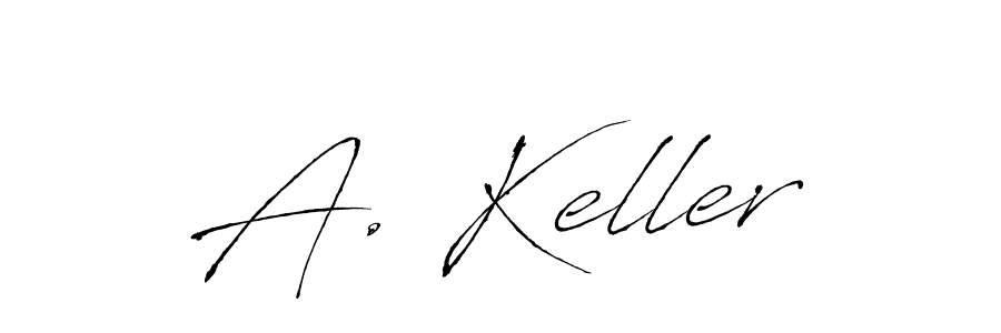 How to make A. Keller name signature. Use Antro_Vectra style for creating short signs online. This is the latest handwritten sign. A. Keller signature style 6 images and pictures png