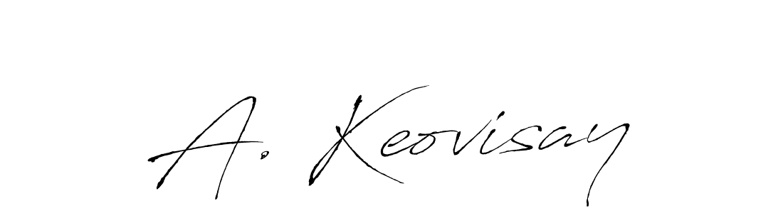 Create a beautiful signature design for name A. Keovisay. With this signature (Antro_Vectra) fonts, you can make a handwritten signature for free. A. Keovisay signature style 6 images and pictures png