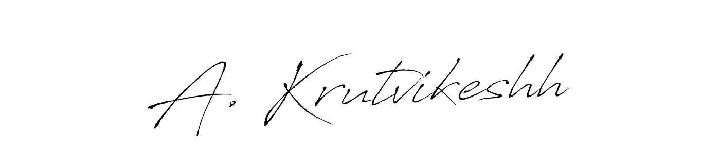Make a short A. Krutvikeshh signature style. Manage your documents anywhere anytime using Antro_Vectra. Create and add eSignatures, submit forms, share and send files easily. A. Krutvikeshh signature style 6 images and pictures png