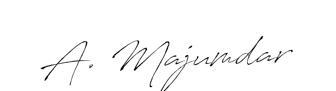 How to Draw A. Majumdar signature style? Antro_Vectra is a latest design signature styles for name A. Majumdar. A. Majumdar signature style 6 images and pictures png