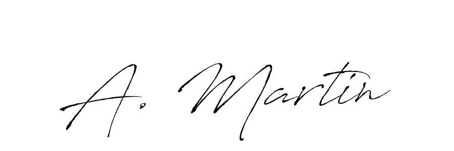 Also we have A. Martin name is the best signature style. Create professional handwritten signature collection using Antro_Vectra autograph style. A. Martin signature style 6 images and pictures png