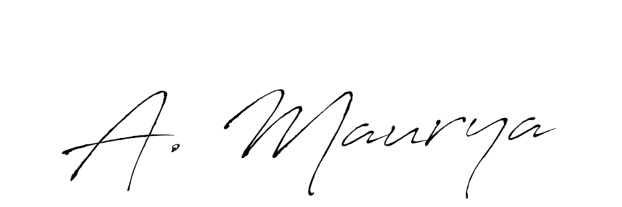 You can use this online signature creator to create a handwritten signature for the name A. Maurya. This is the best online autograph maker. A. Maurya signature style 6 images and pictures png