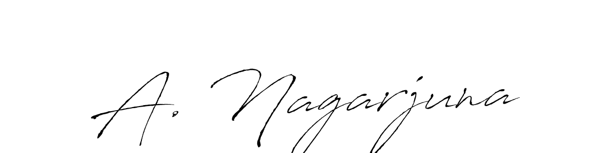 Also You can easily find your signature by using the search form. We will create A. Nagarjuna name handwritten signature images for you free of cost using Antro_Vectra sign style. A. Nagarjuna signature style 6 images and pictures png