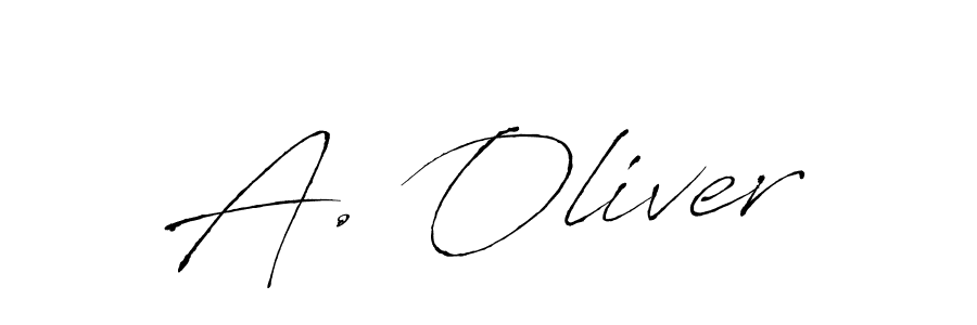 Once you've used our free online signature maker to create your best signature Antro_Vectra style, it's time to enjoy all of the benefits that A. Oliver name signing documents. A. Oliver signature style 6 images and pictures png