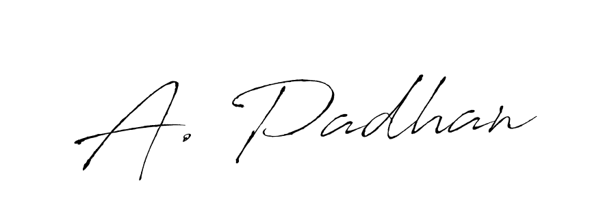 Make a beautiful signature design for name A. Padhan. Use this online signature maker to create a handwritten signature for free. A. Padhan signature style 6 images and pictures png