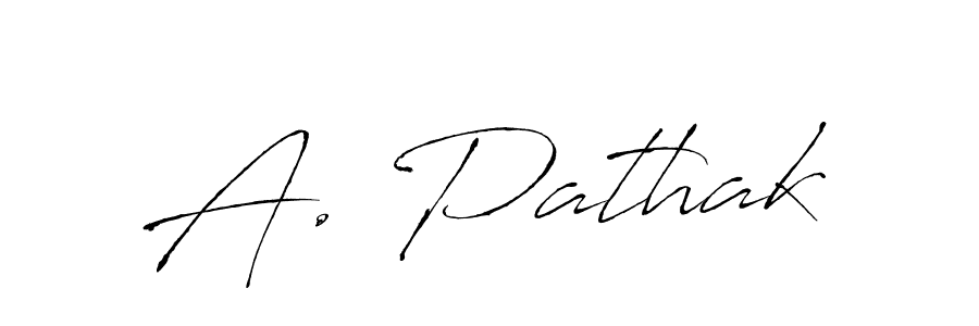 This is the best signature style for the A. Pathak name. Also you like these signature font (Antro_Vectra). Mix name signature. A. Pathak signature style 6 images and pictures png