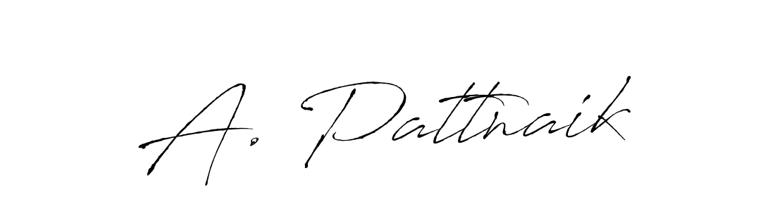 You should practise on your own different ways (Antro_Vectra) to write your name (A. Pattnaik) in signature. don't let someone else do it for you. A. Pattnaik signature style 6 images and pictures png