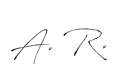 if you are searching for the best signature style for your name A. R.. so please give up your signature search. here we have designed multiple signature styles  using Antro_Vectra. A. R. signature style 6 images and pictures png