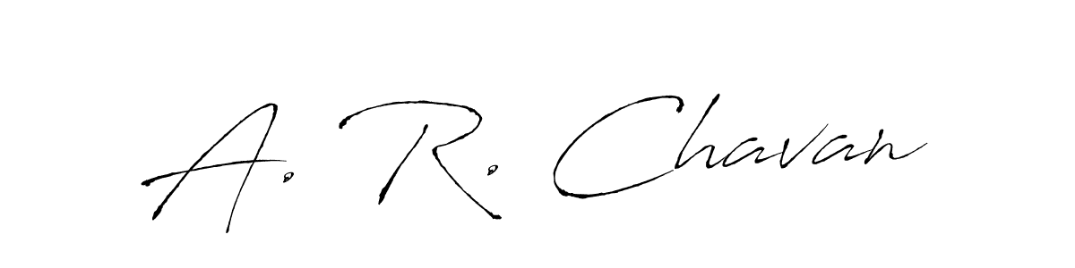 A. R. Chavan stylish signature style. Best Handwritten Sign (Antro_Vectra) for my name. Handwritten Signature Collection Ideas for my name A. R. Chavan. A. R. Chavan signature style 6 images and pictures png