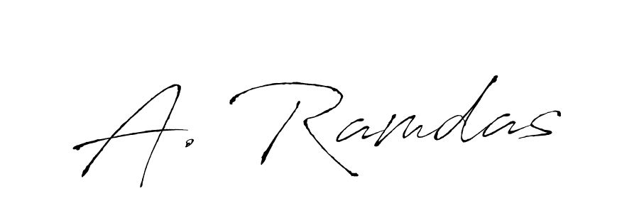 A. Ramdas stylish signature style. Best Handwritten Sign (Antro_Vectra) for my name. Handwritten Signature Collection Ideas for my name A. Ramdas. A. Ramdas signature style 6 images and pictures png