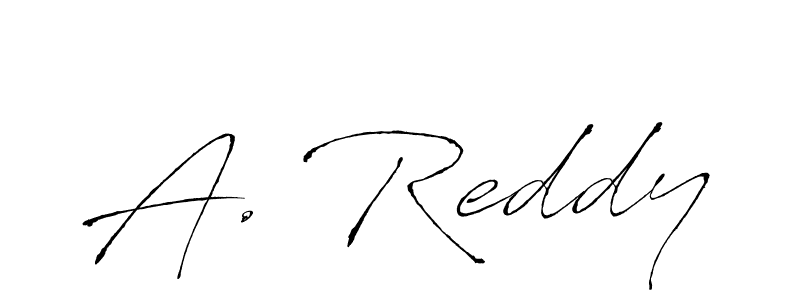 Create a beautiful signature design for name A. Reddy. With this signature (Antro_Vectra) fonts, you can make a handwritten signature for free. A. Reddy signature style 6 images and pictures png