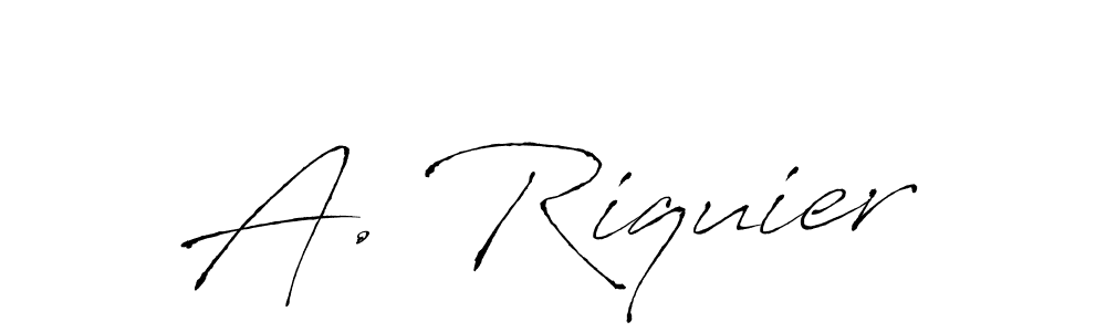 Make a short A. Riquier signature style. Manage your documents anywhere anytime using Antro_Vectra. Create and add eSignatures, submit forms, share and send files easily. A. Riquier signature style 6 images and pictures png