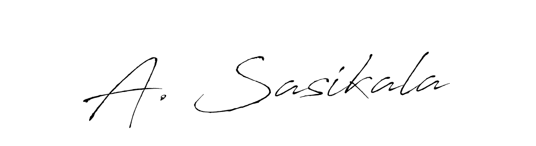 Similarly Antro_Vectra is the best handwritten signature design. Signature creator online .You can use it as an online autograph creator for name A. Sasikala. A. Sasikala signature style 6 images and pictures png