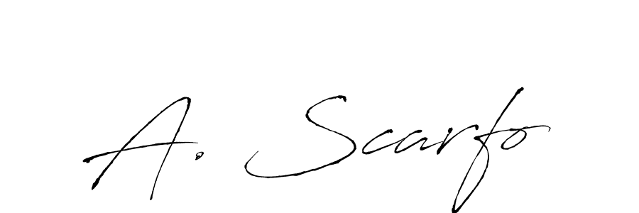 Also You can easily find your signature by using the search form. We will create A. Scarfo name handwritten signature images for you free of cost using Antro_Vectra sign style. A. Scarfo signature style 6 images and pictures png