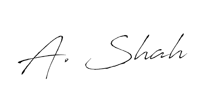 This is the best signature style for the A. Shah name. Also you like these signature font (Antro_Vectra). Mix name signature. A. Shah signature style 6 images and pictures png