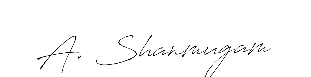 How to make A. Shanmugam signature? Antro_Vectra is a professional autograph style. Create handwritten signature for A. Shanmugam name. A. Shanmugam signature style 6 images and pictures png