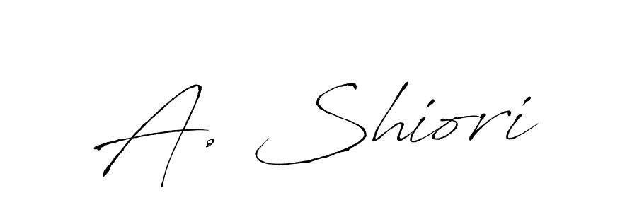 You should practise on your own different ways (Antro_Vectra) to write your name (A. Shiori) in signature. don't let someone else do it for you. A. Shiori signature style 6 images and pictures png