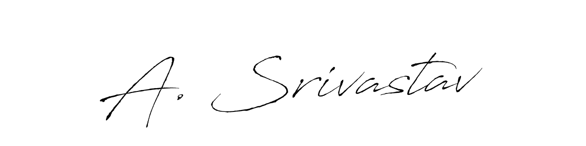 How to Draw A. Srivastav signature style? Antro_Vectra is a latest design signature styles for name A. Srivastav. A. Srivastav signature style 6 images and pictures png