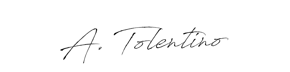 How to Draw A. Tolentino signature style? Antro_Vectra is a latest design signature styles for name A. Tolentino. A. Tolentino signature style 6 images and pictures png