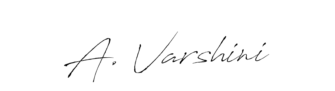 Also we have A. Varshini name is the best signature style. Create professional handwritten signature collection using Antro_Vectra autograph style. A. Varshini signature style 6 images and pictures png