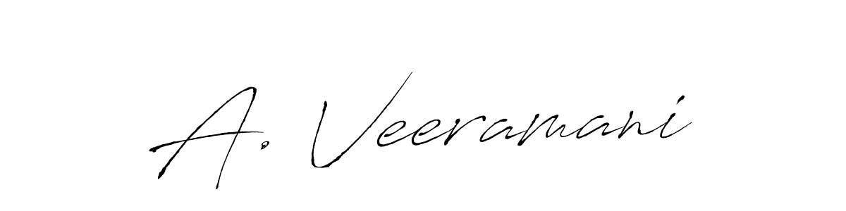 Also we have A. Veeramani name is the best signature style. Create professional handwritten signature collection using Antro_Vectra autograph style. A. Veeramani signature style 6 images and pictures png