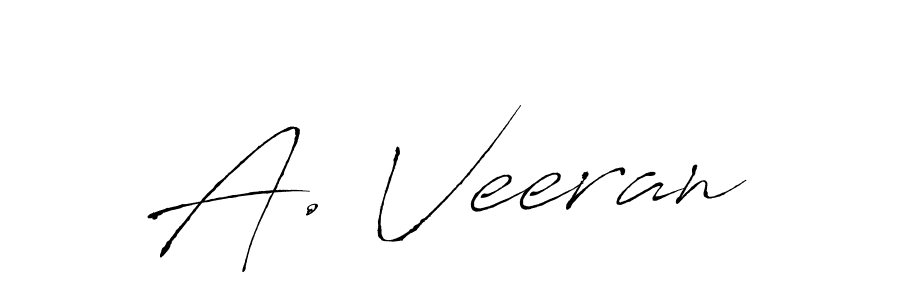 You should practise on your own different ways (Antro_Vectra) to write your name (A. Veeran) in signature. don't let someone else do it for you. A. Veeran signature style 6 images and pictures png