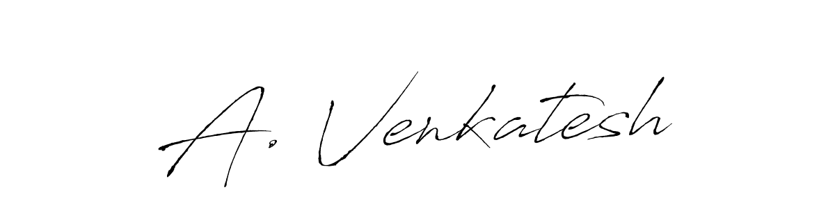 Use a signature maker to create a handwritten signature online. With this signature software, you can design (Antro_Vectra) your own signature for name A. Venkatesh. A. Venkatesh signature style 6 images and pictures png