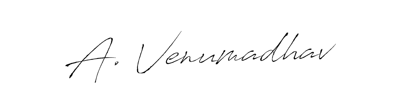 See photos of A. Venumadhav official signature by Spectra . Check more albums & portfolios. Read reviews & check more about Antro_Vectra font. A. Venumadhav signature style 6 images and pictures png