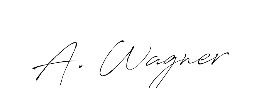 Make a beautiful signature design for name A. Wagner. Use this online signature maker to create a handwritten signature for free. A. Wagner signature style 6 images and pictures png