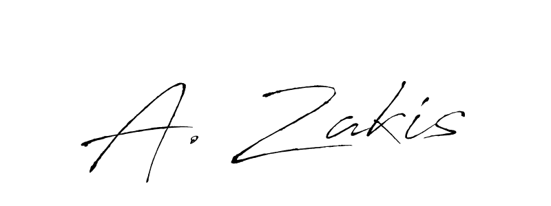 The best way (Antro_Vectra) to make a short signature is to pick only two or three words in your name. The name A. Zakis include a total of six letters. For converting this name. A. Zakis signature style 6 images and pictures png