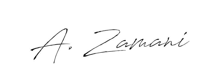 Make a beautiful signature design for name A. Zamani. Use this online signature maker to create a handwritten signature for free. A. Zamani signature style 6 images and pictures png