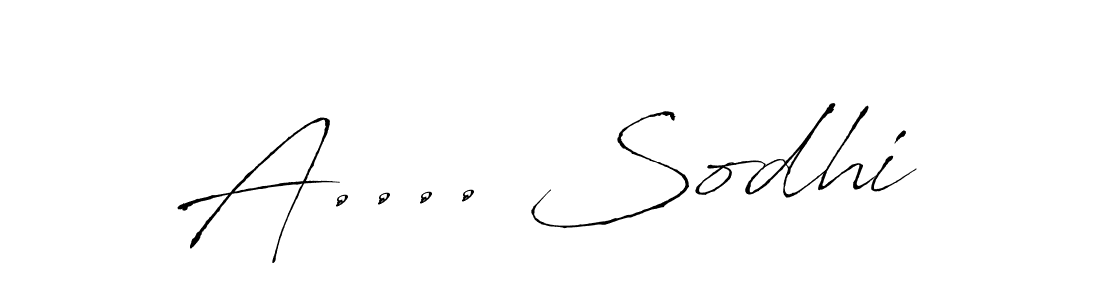 It looks lik you need a new signature style for name A.... Sodhi. Design unique handwritten (Antro_Vectra) signature with our free signature maker in just a few clicks. A.... Sodhi signature style 6 images and pictures png