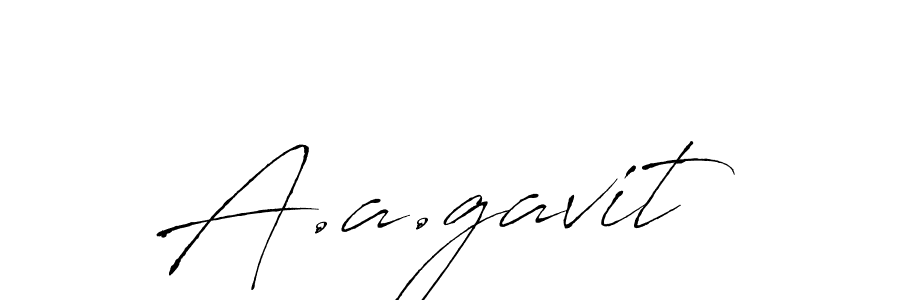 Design your own signature with our free online signature maker. With this signature software, you can create a handwritten (Antro_Vectra) signature for name A.a.gavit. A.a.gavit signature style 6 images and pictures png