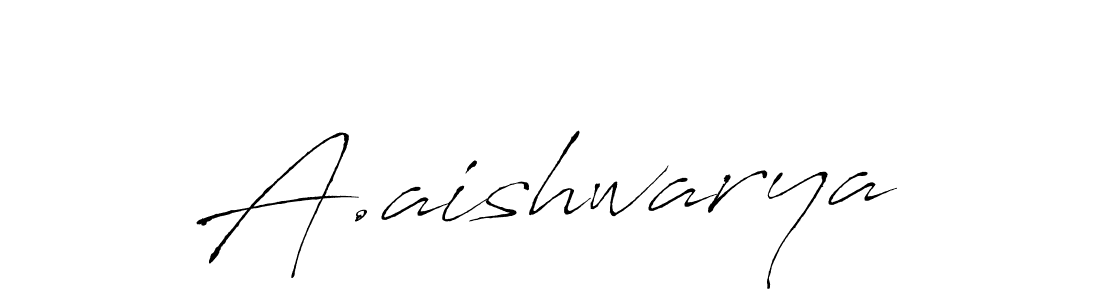 You should practise on your own different ways (Antro_Vectra) to write your name (A.aishwarya) in signature. don't let someone else do it for you. A.aishwarya signature style 6 images and pictures png