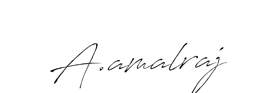 How to Draw A.amalraj signature style? Antro_Vectra is a latest design signature styles for name A.amalraj. A.amalraj signature style 6 images and pictures png