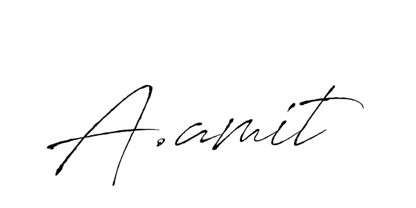 Antro_Vectra is a professional signature style that is perfect for those who want to add a touch of class to their signature. It is also a great choice for those who want to make their signature more unique. Get A.amit name to fancy signature for free. A.amit signature style 6 images and pictures png