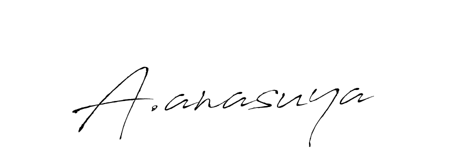 Similarly Antro_Vectra is the best handwritten signature design. Signature creator online .You can use it as an online autograph creator for name A.anasuya. A.anasuya signature style 6 images and pictures png