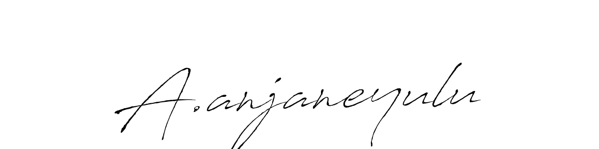 How to make A.anjaneyulu signature? Antro_Vectra is a professional autograph style. Create handwritten signature for A.anjaneyulu name. A.anjaneyulu signature style 6 images and pictures png