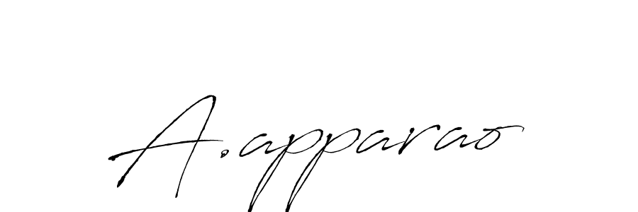 Best and Professional Signature Style for A.apparao. Antro_Vectra Best Signature Style Collection. A.apparao signature style 6 images and pictures png