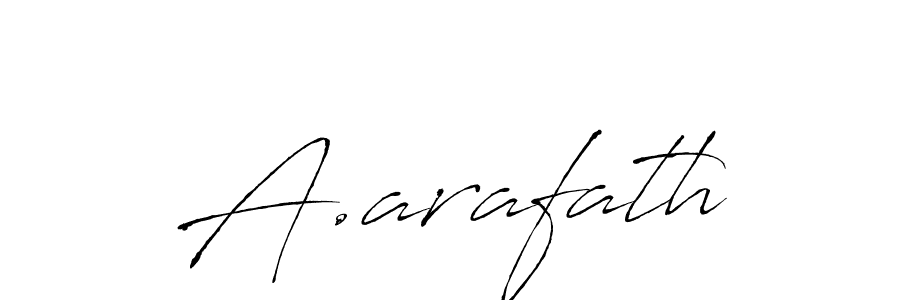 Make a beautiful signature design for name A.arafath. Use this online signature maker to create a handwritten signature for free. A.arafath signature style 6 images and pictures png