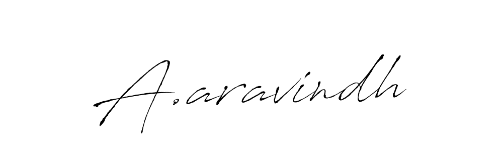 Make a beautiful signature design for name A.aravindh. Use this online signature maker to create a handwritten signature for free. A.aravindh signature style 6 images and pictures png