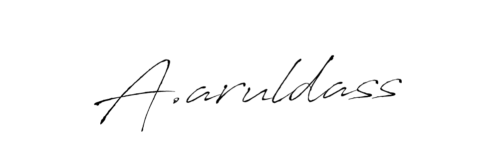 Create a beautiful signature design for name A.aruldass. With this signature (Antro_Vectra) fonts, you can make a handwritten signature for free. A.aruldass signature style 6 images and pictures png