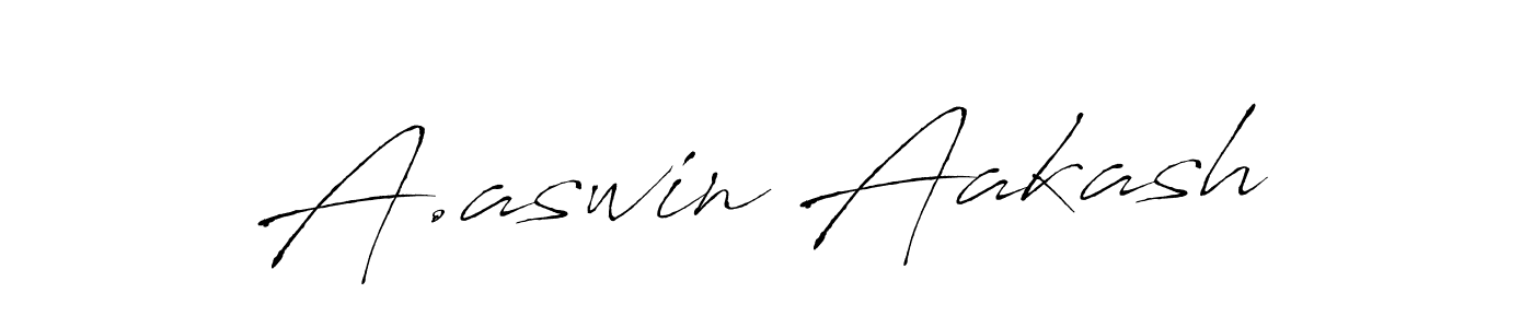 Similarly Antro_Vectra is the best handwritten signature design. Signature creator online .You can use it as an online autograph creator for name A.aswin Aakash. A.aswin Aakash signature style 6 images and pictures png